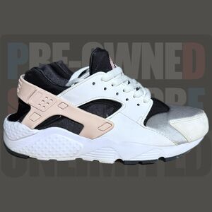 Nike Kids Sneakers in White, Black, and Beige